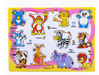 Wooden puzzle set helps kids learn letters and shapes – 6-in-1, educational | Ages 3+