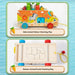 Wooden pull-along cart with fishing game – sorting blocks, animal shapes | Montessori toy