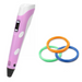 3D pen with adjustable speed and temperature – PLA and ABS filament | kids and adults