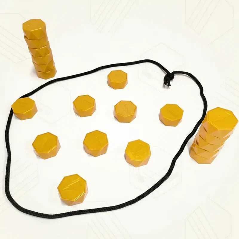 Magnetic strategy game for 2 players – compact, durable design | family game night