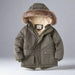 Kids winter coat with hood – padded, warm and comfortable | winter wear
