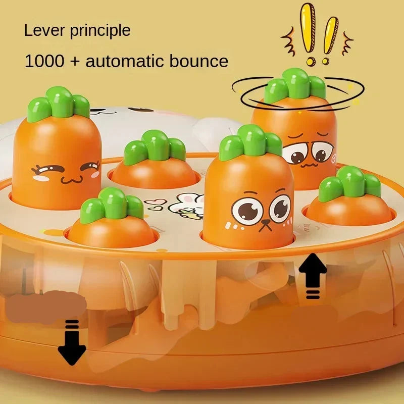 Animal tap learning toy builds fine motor skills – creative play, parent-child bonding | ages 3+