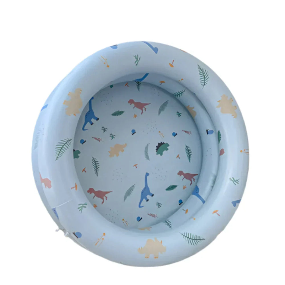 Inflatable baby paddling pool with ocean balls – compact, safe design | toddlers