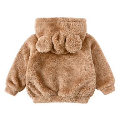 Warm teddy coat for autumn and winter – soft, cosy, unisex design | kids