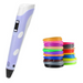 3D pen with adjustable speed and temperature – PLA and ABS filament | kids and adults
