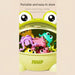 Jumping frog press toy boosts motor skills – no batteries needed | toddlers