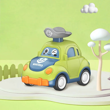 Baby activity car with light and sound – BPA-free, safe | sensory toy