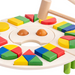 Wooden shape puzzle for toddlers – colourful, educational, boosts motor skills | 18m+