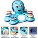 Musical octopus toy – sounds, lights, easy buttons | toddlers