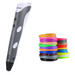 3D pen with adjustable speed and temperature – PLA and ABS filament | kids and adults