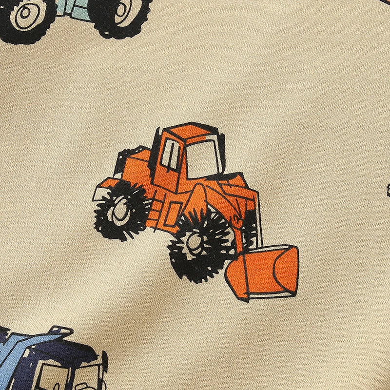 Kids' jumper with vehicle print – soft cotton, comfortable fit | boys and girls