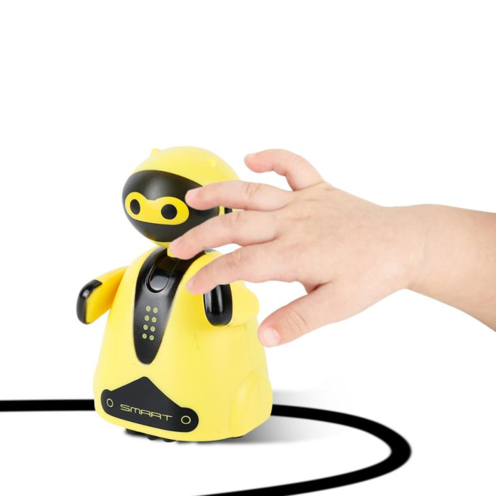 Line-following robot follows drawn lines – creative, educational play | kids' toy