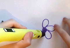 3D pen with adjustable speed and temperature – PLA and ABS filament | kids and adults