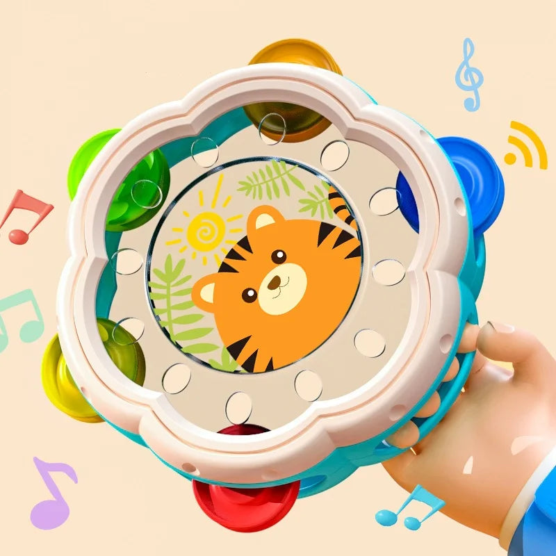 Musical tap drum – rhythm, motor skills and sensory play | baby toy