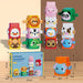 Animal stacking blocks build fine motor skills – colourful, safe ABS, 12 pieces | toddler toys