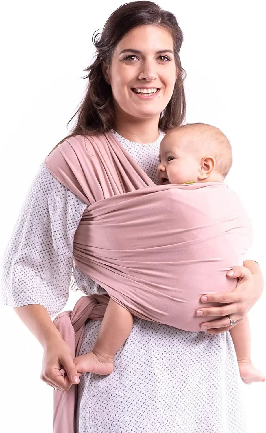 Soft baby wrap carrier – adjustable and hands-free design | parents