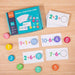 Educational maths game teaches counting – logical thinking, compact design | For kids