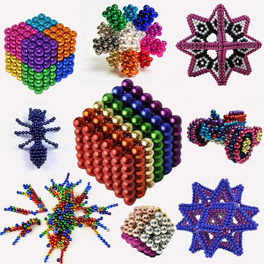 Magnetic building balls for creative construction – stimulates creativity, motor skills | Kids 3+