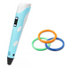 3D pen with adjustable speed and temperature – PLA and ABS filament | kids and adults