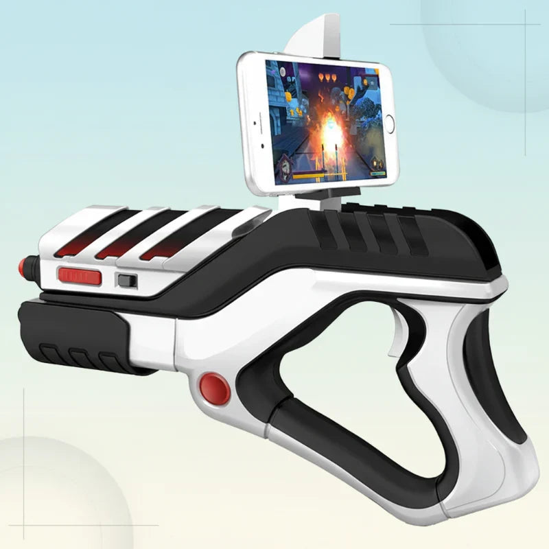 AR blaster with augmented reality gameplay – Bluetooth, multiplayer fun | smartphone toy gun