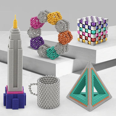 Magnetic building balls for creative construction – stimulates creativity, motor skills | Kids 3+