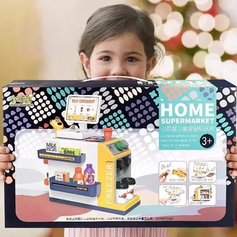 Kids toy till – teaches counting, money and role play | pretend shop toy