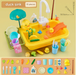 Water play table with working tap and ducks – fountain, accessories | outdoor toy