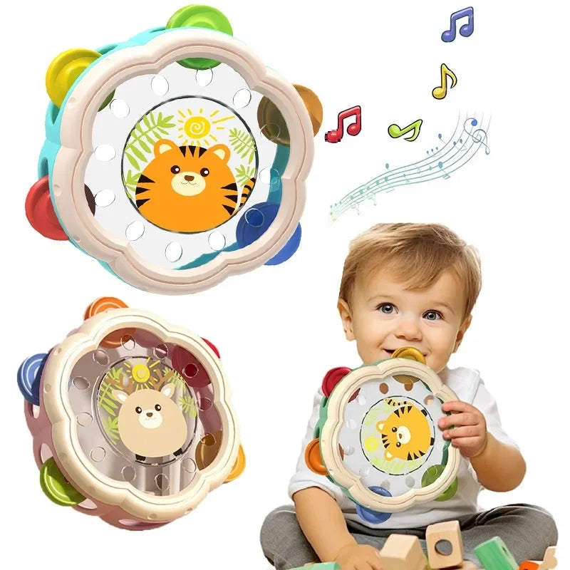 Musical tap drum – rhythm, motor skills and sensory play | baby toy