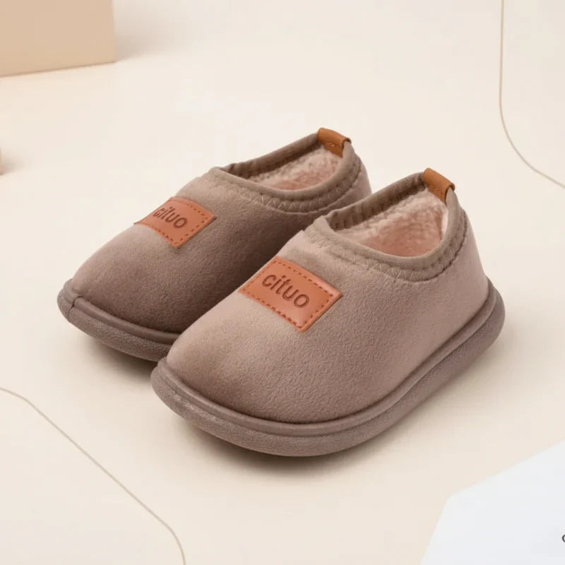 Children's slippers with non-slip sole – soft lining, warm and flexible | toddler slippers