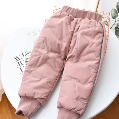 Waterproof kids' snow trousers – warm fleece lining, flexible fit | boys and girls