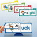 Learn to read set with flip books & flashcards – English words, builds confidence | Kids
