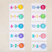 Educational maths game teaches counting – logical thinking, compact design | For kids