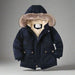 Kids winter coat with hood – padded, warm and comfortable | winter wear