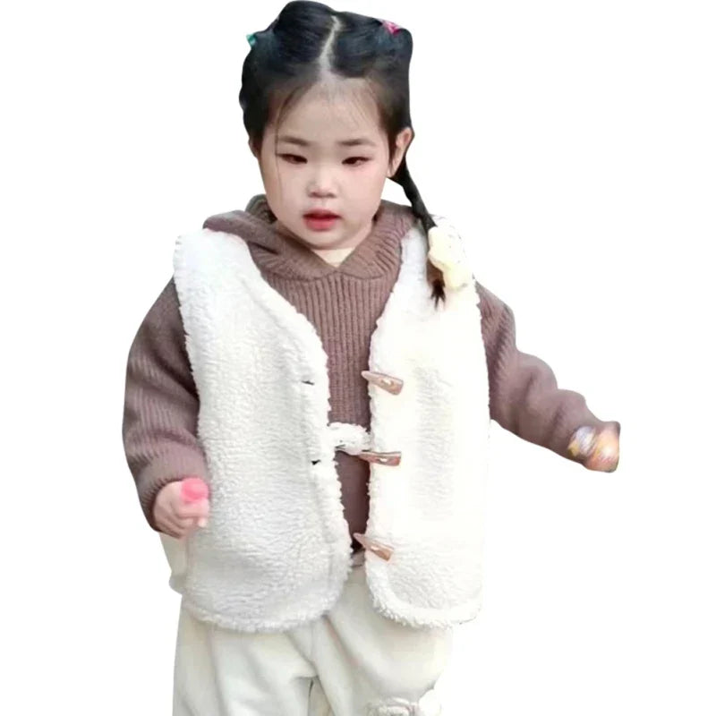Kids bodywarmer keeps children warm and comfortable – lightweight, unisex | sleeveless gilet