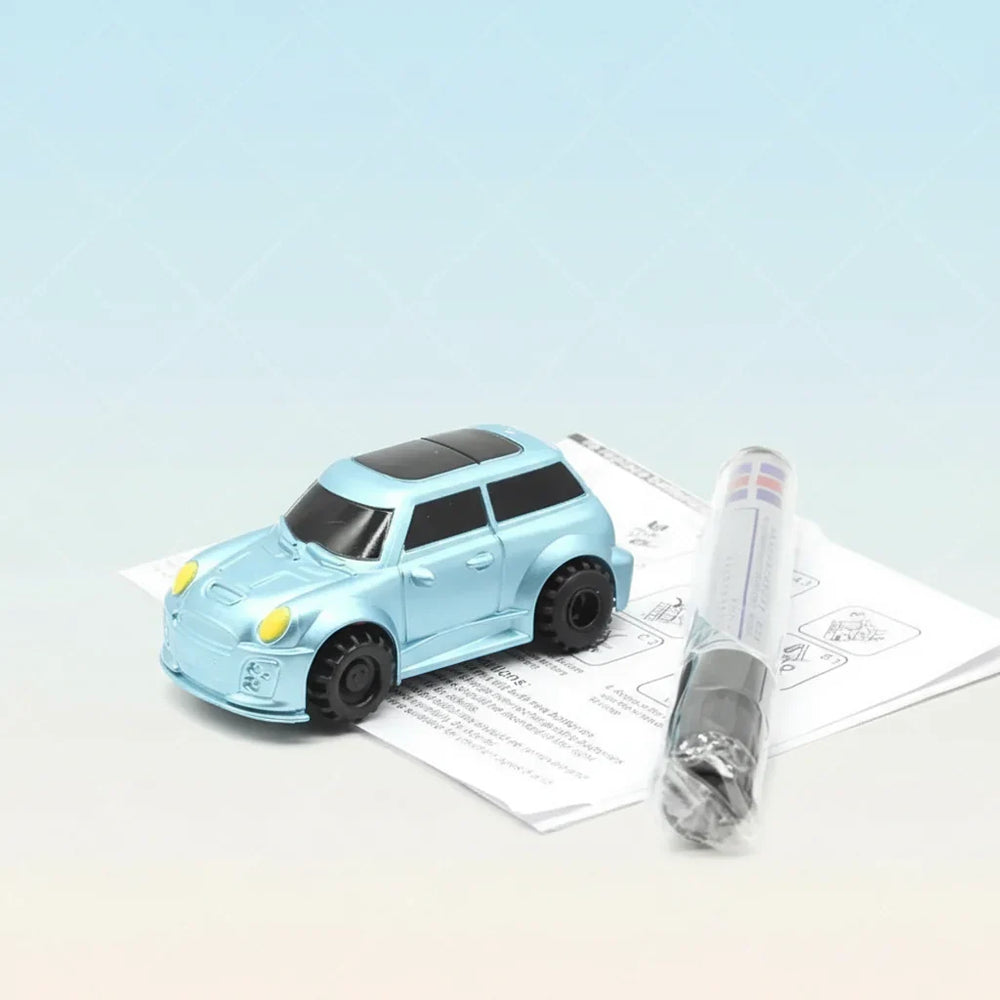 Line-following toy car follows any drawn line – creative play, fine motor skills, STEM | kids' toys