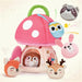 Sensory cuddle house – soft, calming, with animal figures | Baby toy