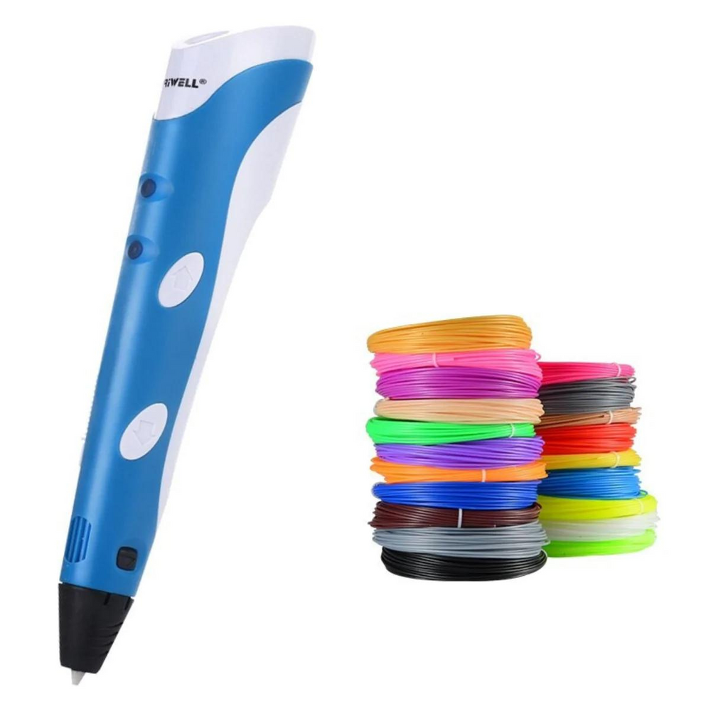 3D pen with adjustable speed and temperature – PLA and ABS filament | kids and adults