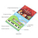 Musical piano play book sparks creativity – interactive sounds, durable ABS, ages 3+ | musical toy