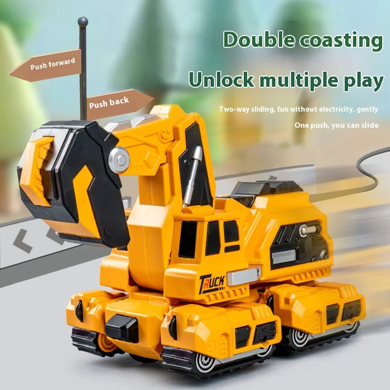 Transforming dino toy car – auto-transforms, durable plastic | kids' play vehicle