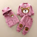 Toddler winter set with warm hoodie and trousers – soft, cosy, easy to wear | kids clothing