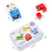 Montessori face game teaches emotions – wooden blocks, card prompts | ages 3+