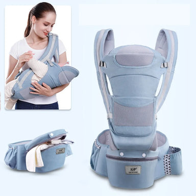 Baby carrier – ergonomic, adjustable & breathable cotton | Up to 4 years