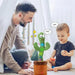 Interactive dancing cactus toy – repeats speech, dances to music | kids' toy