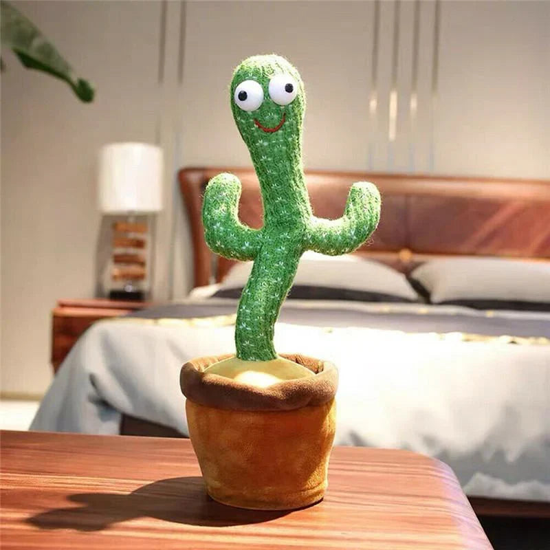 Interactive dancing cactus toy – repeats speech, dances to music | kids' toy
