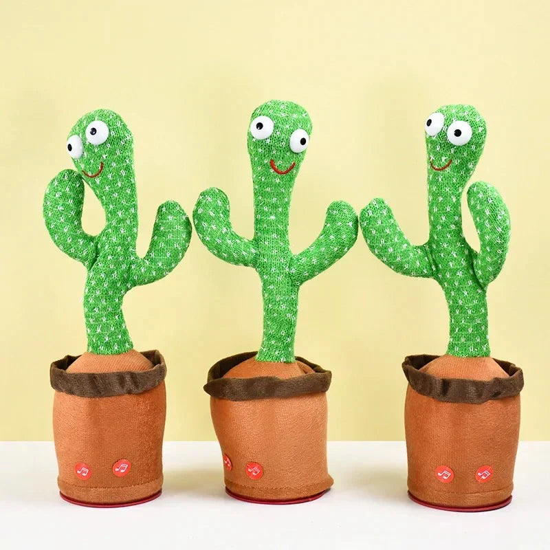 Interactive dancing cactus toy – repeats speech, dances to music | kids' toy