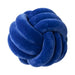 Weighted knot pillow with hand openings – soft plush, two sizes, hand wash | cuddle cushion