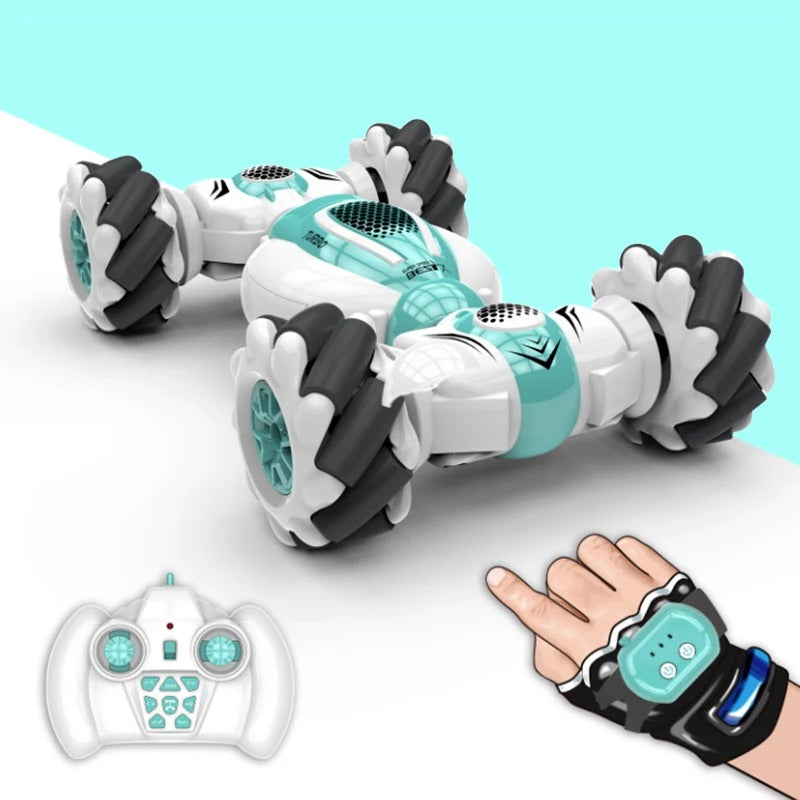RC stunt car with double-sided design – hand control, remote, up to 30 km/h | Kids toy