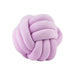 Weighted knot pillow with hand openings – soft plush, two sizes, hand wash | cuddle cushion