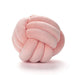 Weighted knot pillow with hand openings – soft plush, two sizes, hand wash | cuddle cushion