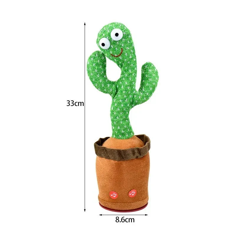 Interactive dancing cactus toy – repeats speech, dances to music | kids' toy
